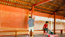 Thi công rèm sáo gỗ tại Biên Hòa